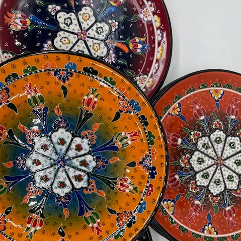 Plates 13" Garden style for wholesale by Natto USA