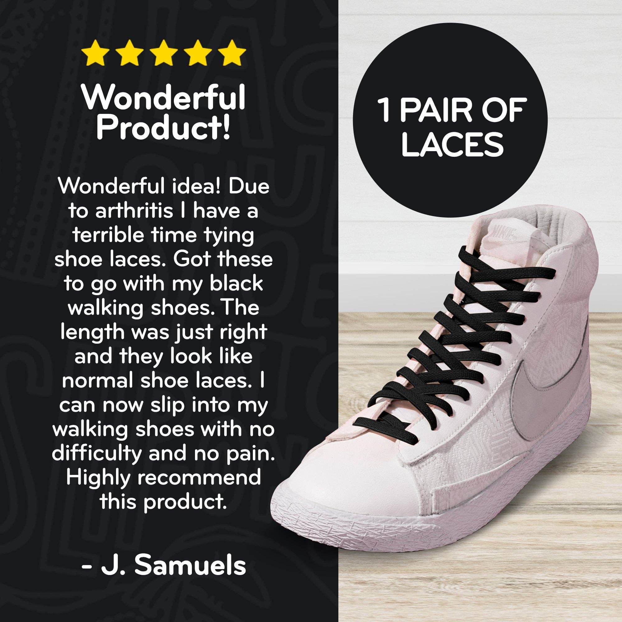 The Original Stretchlace - Vendita all'ingrosso Lacci per scarpe - Unisex - Lacci per scarpe elastici piatti2