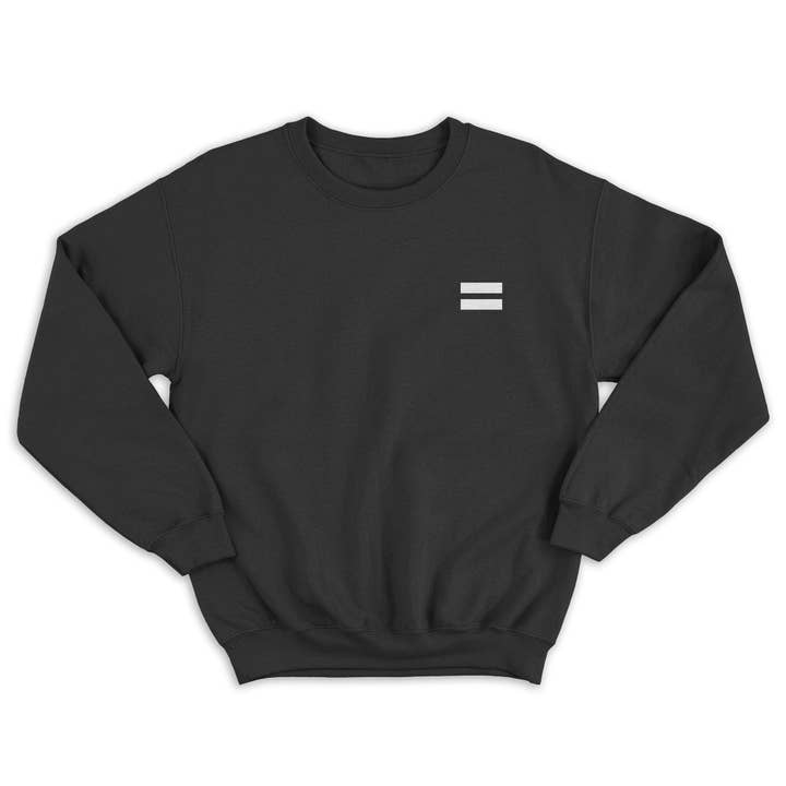 Negative to Positive (No Homophobia) Crewneck for wholesale by The Get Real Movement