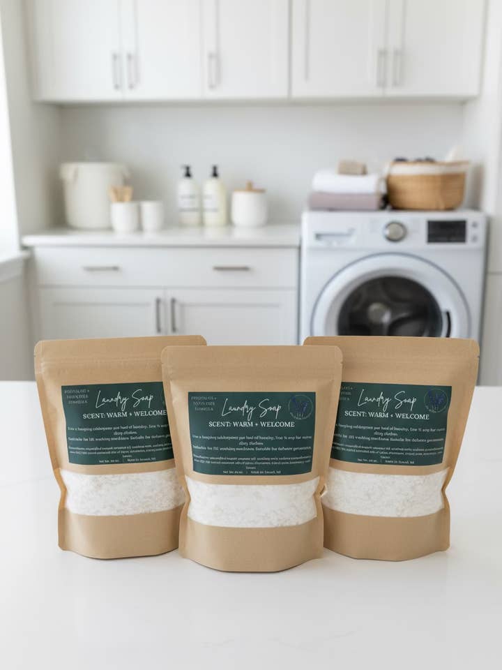 Laundry Powder for wholesale by The Bubble Boutique