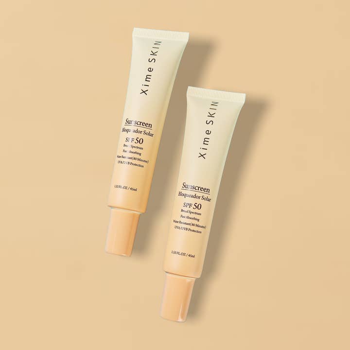Sunscreen SPF50 for wholesale by XIME BEAUTY