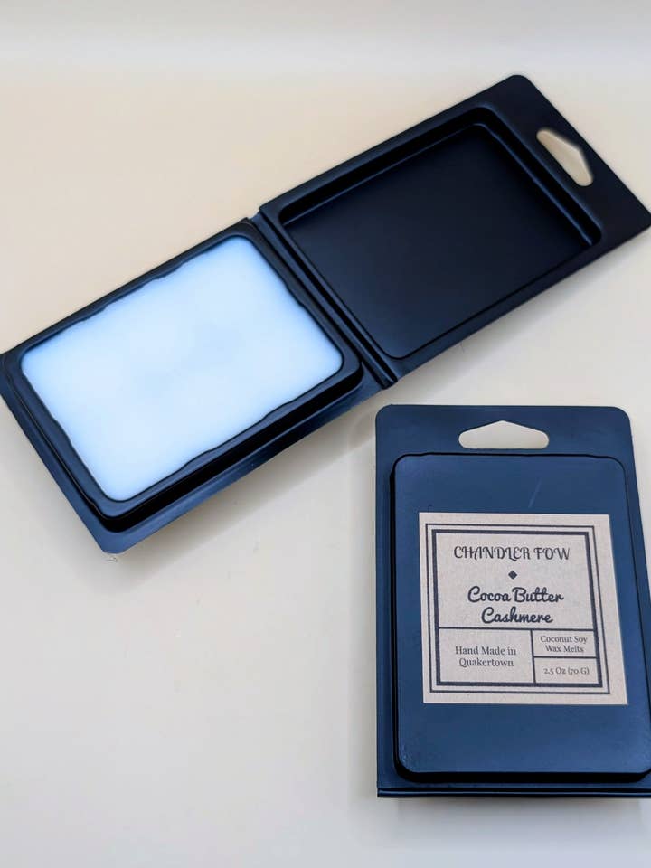 Cocoa Butter Cashmere Wax Melts for wholesale by Chandler Fow