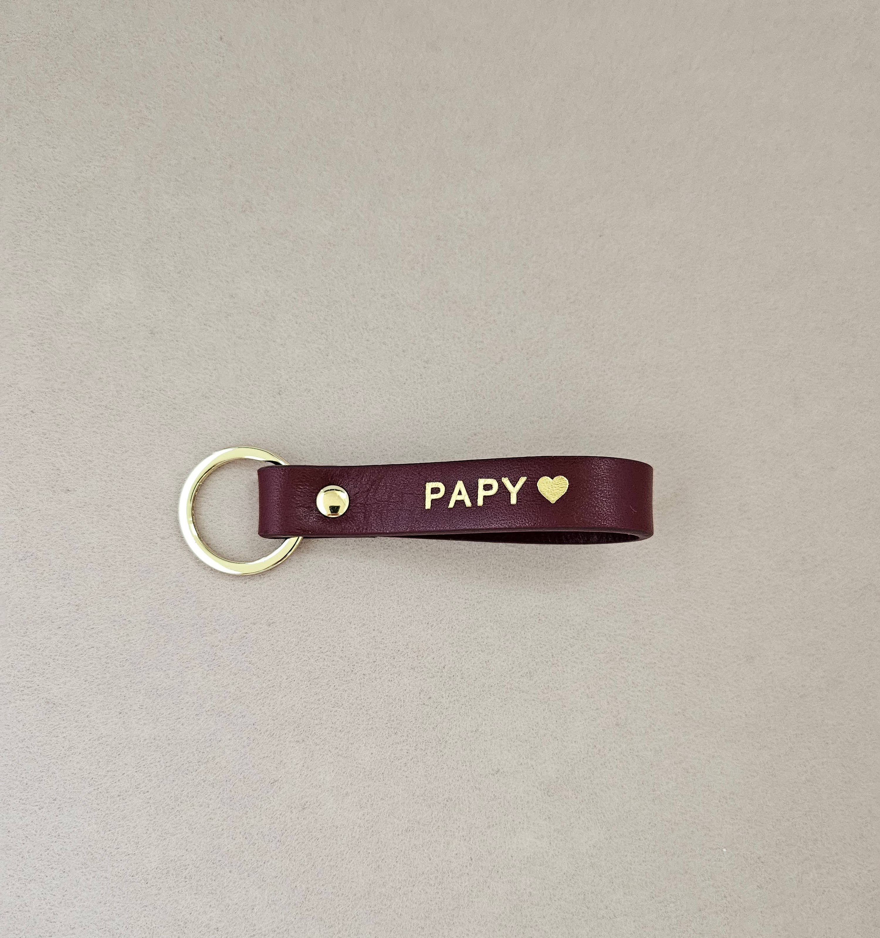 Royal marais - Wholesale Keychain - Unisex - Grandfa/grandma leather keychain4