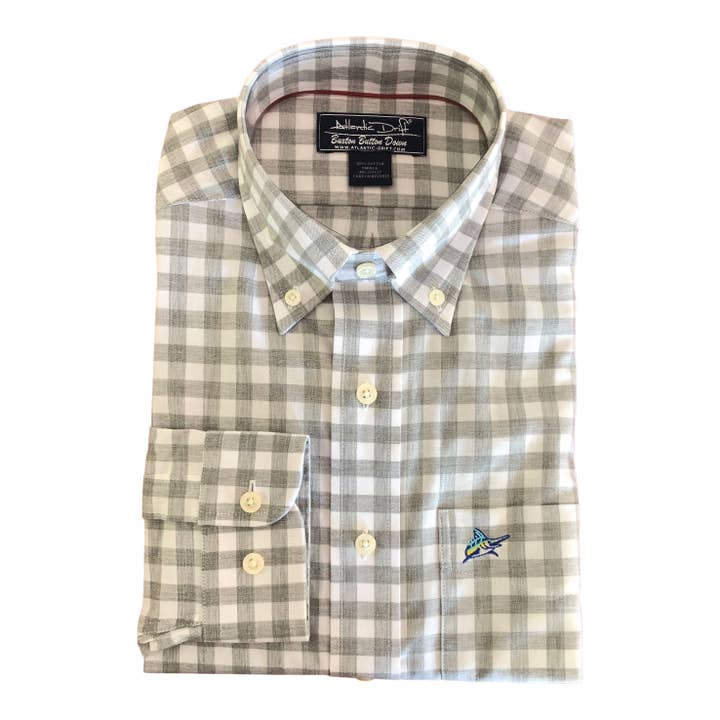 Buxton Button Down - Oyster för wholesale av Knotted Pine Trading Co.