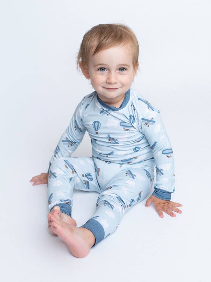 Pyjama deux pièces - Motion in the Sky pour la vente par Bambaroo