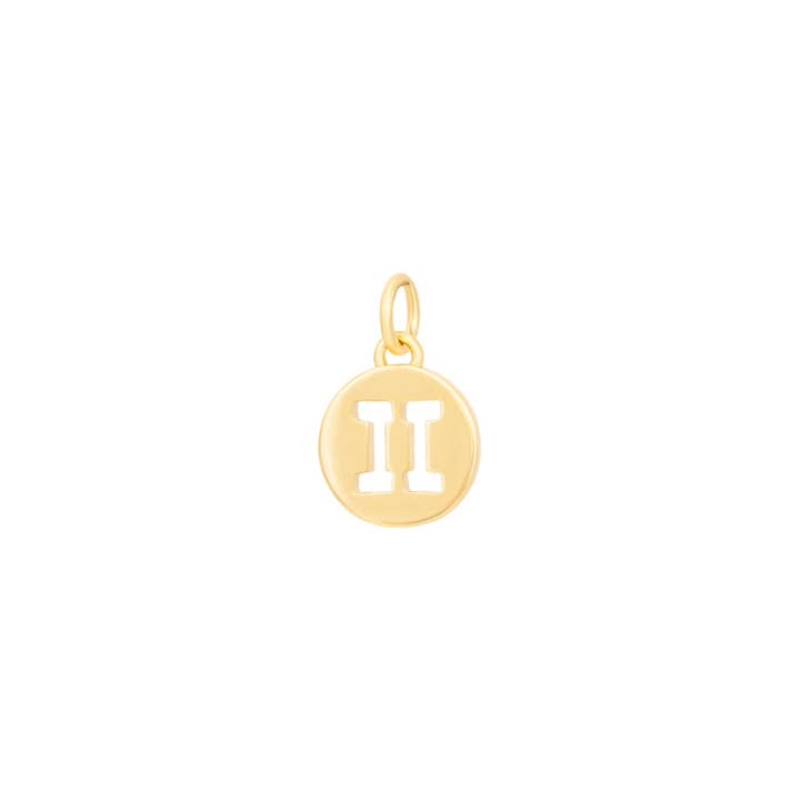 Gemini Charm - Gold for wholesale by The Ends