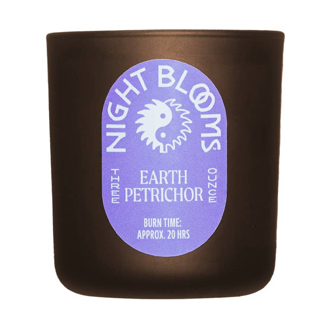 Mini Earth Petrichor 3 oz. Candle for wholesale by Night Blooms Goods