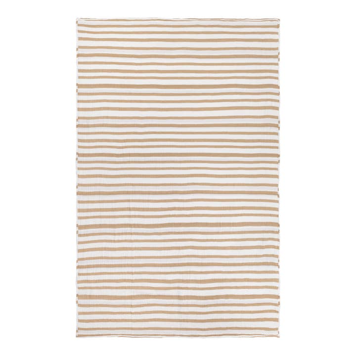 Woven Stripe 100% Cotton Bedspread Cinnamon for wholesale on Faire5