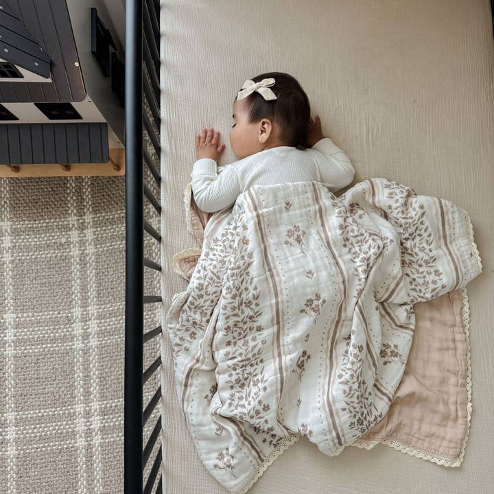 Lettie Floral 6 Layer Gauze Blanket and other Purchase Wholesale baby blankets muslin. Free Returns & Net 60 Terms on Faire trending on Faire.