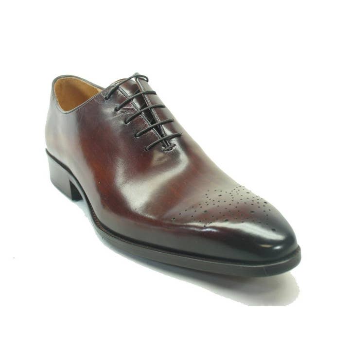 Carrucci Shoes - Wholesale Oxford Shoes - Men's - Hand Burnished Leather Wholecut Calf Oxford16