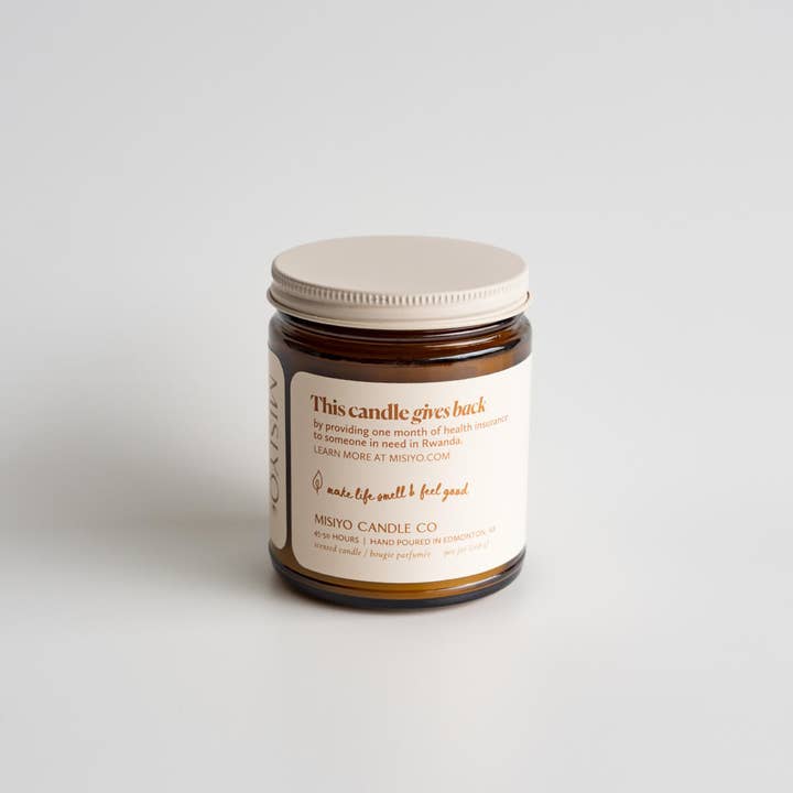 Misiyo Candle Co - Wholesale Jar/Filled Candle - Au Naturel | Unscented Canadian Beeswax Candle6