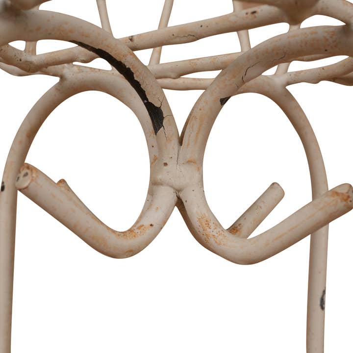 My Amigos Imports – wholesale Plant pot stand – Parksley Farmhouse Metal Planter Basket-WH-15x21H inches1