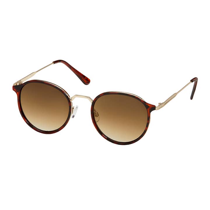 Blue Gem Sunglasses Inc - Wholesale Sunglasses - Unisex - 1529 Heritage - Metal Round Sunglasses