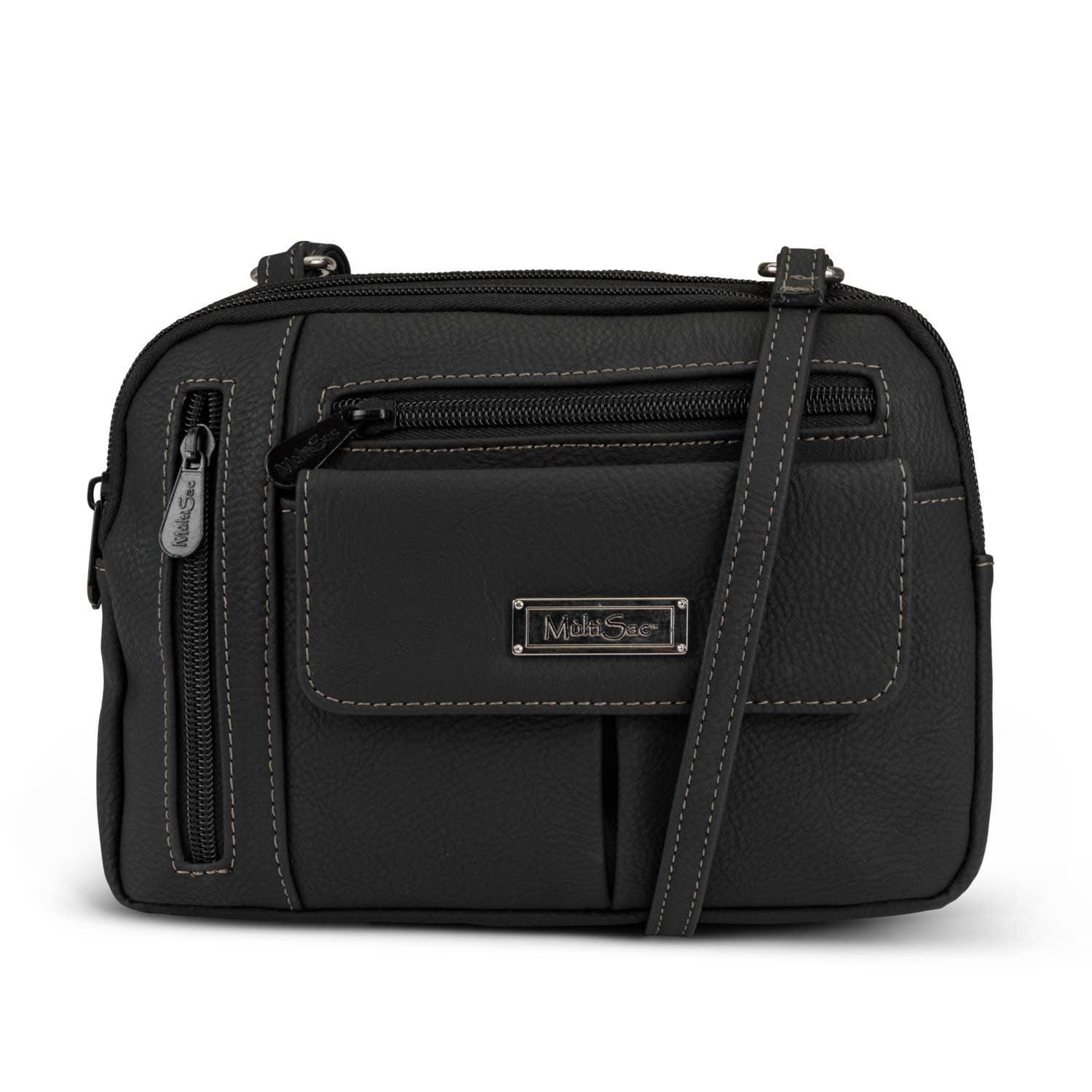 Multisac Handbags - Wholesale Crossbody Bag - Women's - Multisac Zippy Triple Compartment Crossbody12