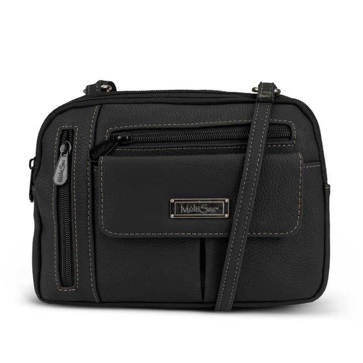 Multisac Handbags - Wholesale Crossbody Bag - Women's - Multisac Zippy Triple Compartment Crossbody12