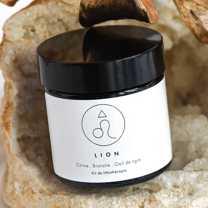 LEO - Astrologisk litoterapi kit for engroshandel hos holilab.