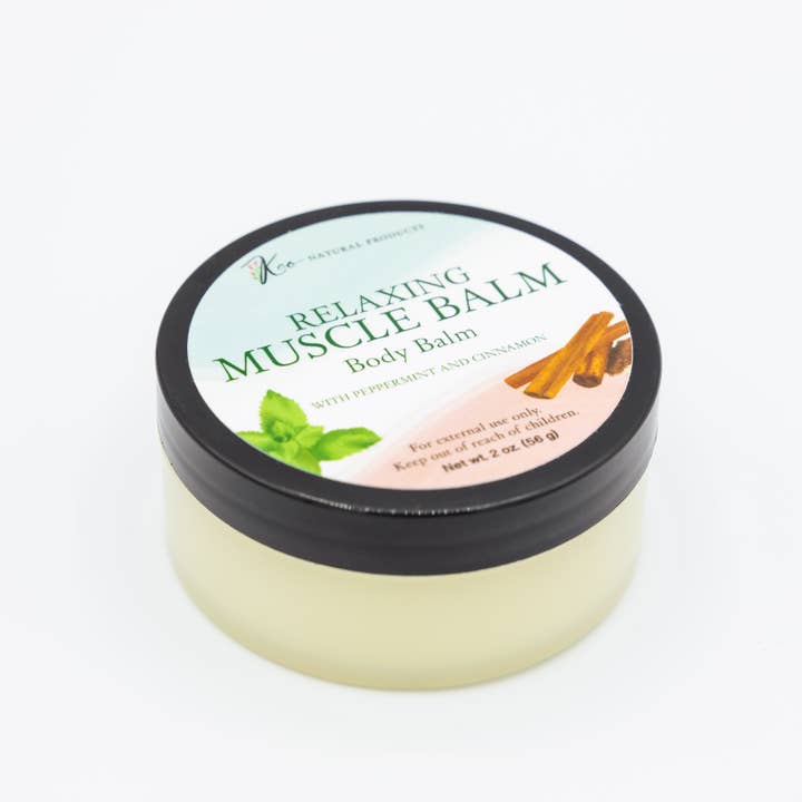 Relaxing Muscle Balm for wholesale by Kco Natural Products