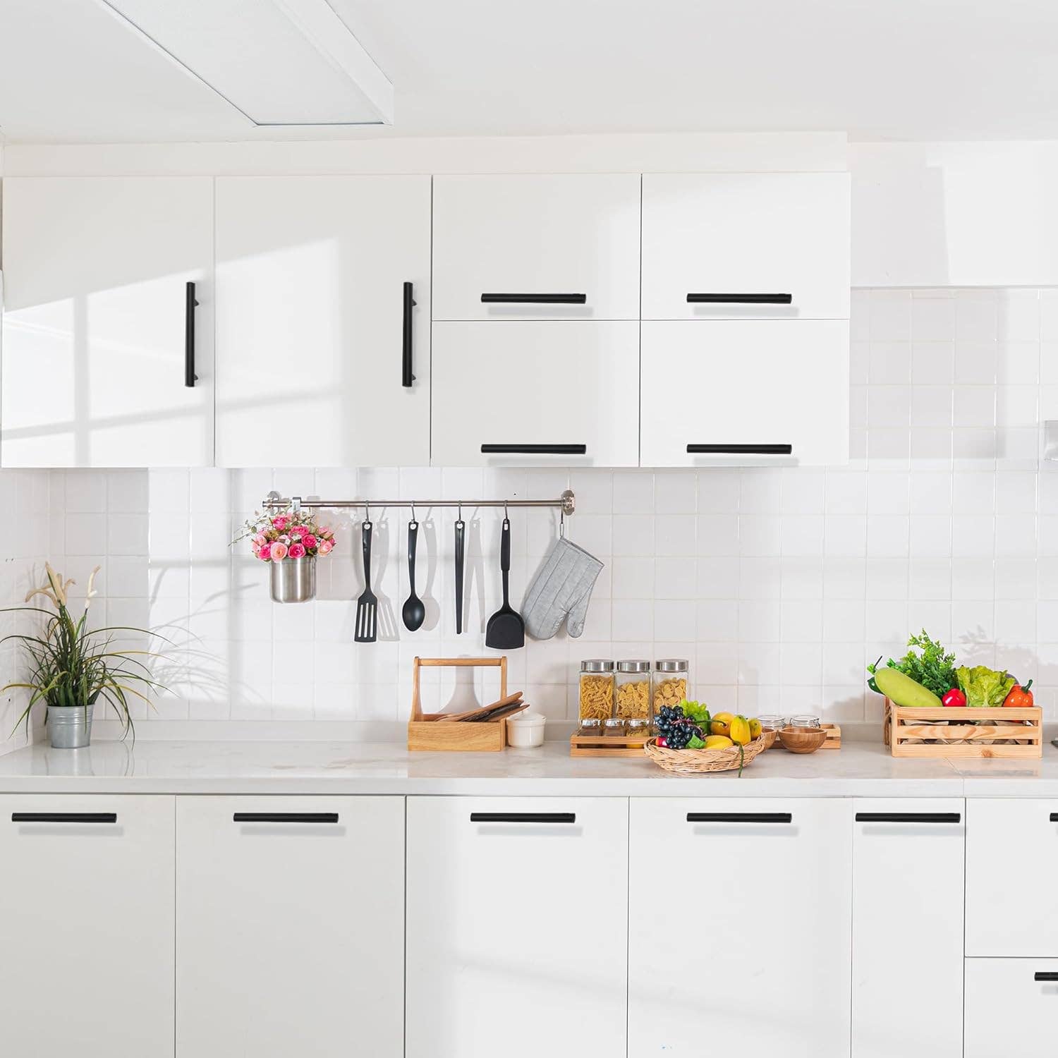 Mega Handles - Wholesale Knob/Pull - Canara Round Cabinet Pulls | Matte Black11