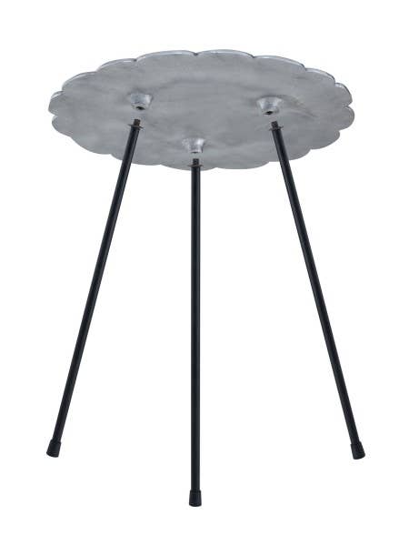 Voglrieder – Engroshandel Tebord – Sidebord metal dekorativt bord Hilton ø 35 x H 46 cm rund A22