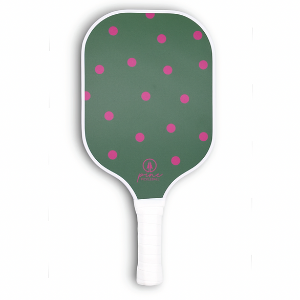 Pine Pickleball - Wholesale Sporting accessories - Pickleball Paddle - Polka Dots0