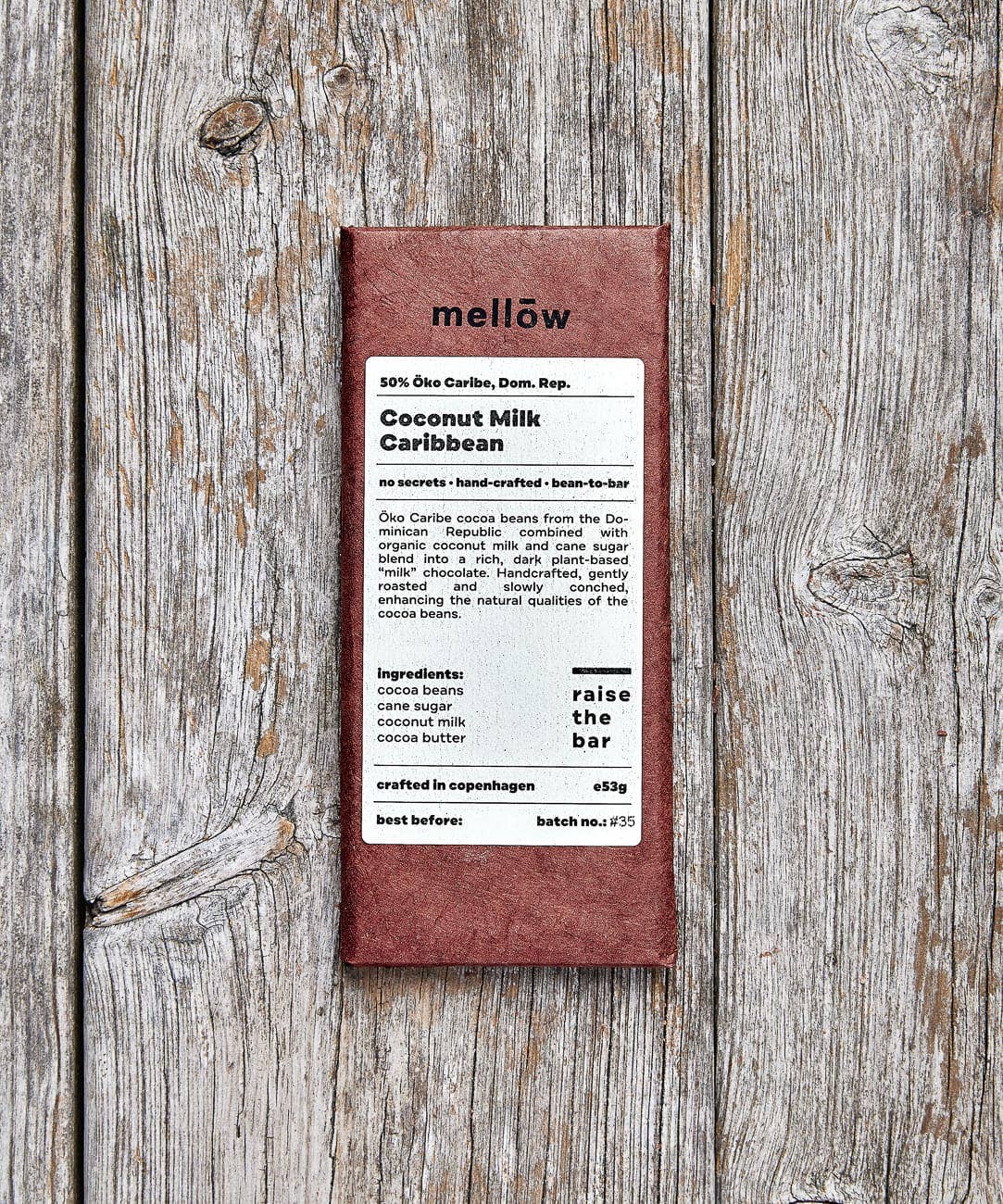 Mellow Chocolate - Venta al por mayor Chocolate - Chocolate vegano suave y rico con leche de coco