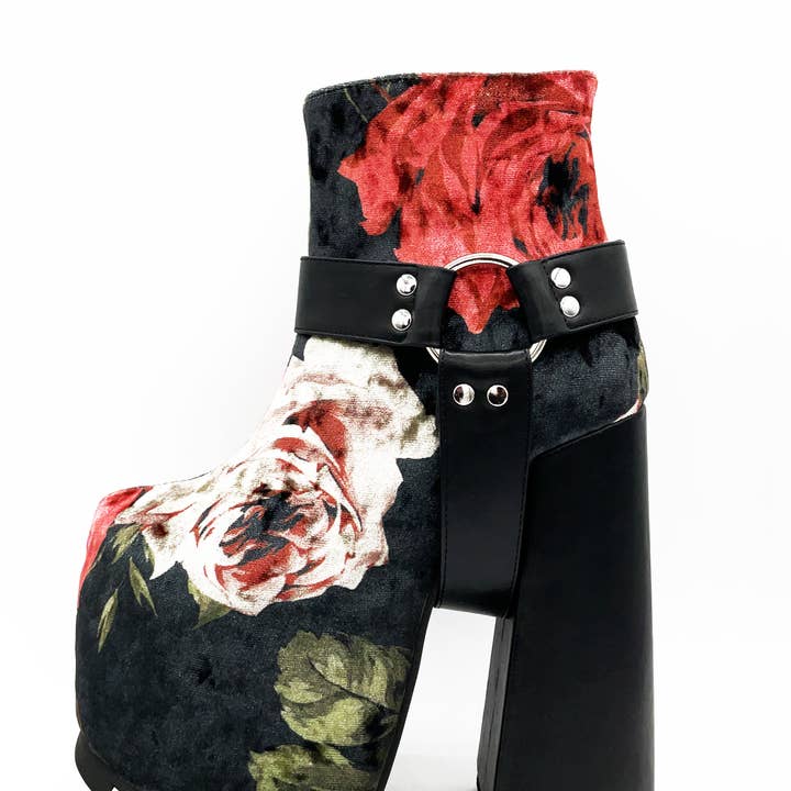 Betina Floral Boot and other Purchase Wholesale platform boots. Free Returns & Net 60 Terms on Faire trending on Faire.