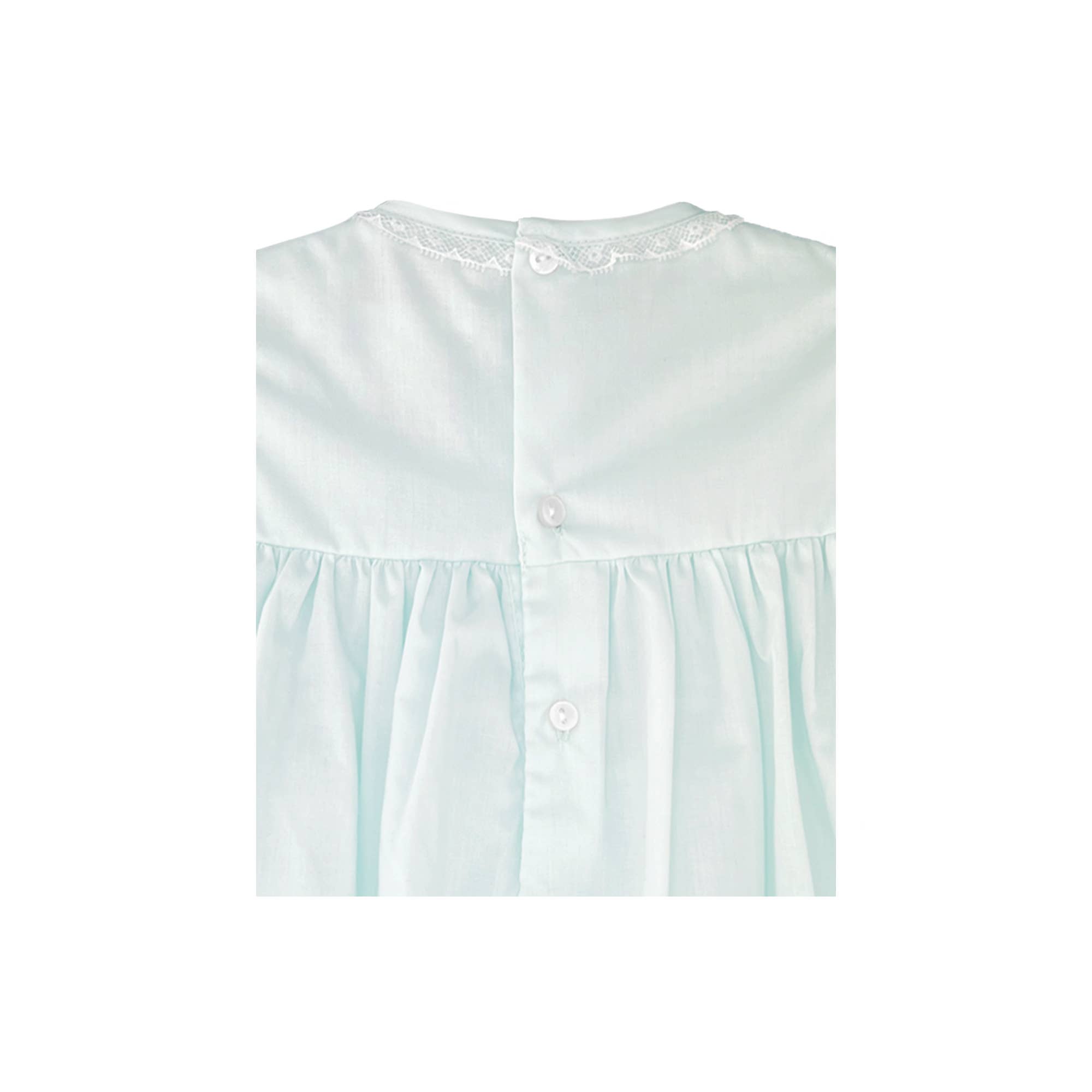 Petit Ami & Zubels - Wholesale Dress - Baby - Fully Smocked Dress with French Lace3