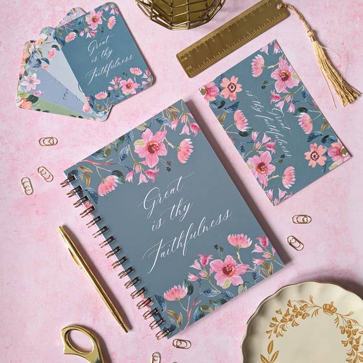 Grande est ta fidélité, Lamentations 3:21, Journal de prière pour la vente par Creative Stationery London LTD