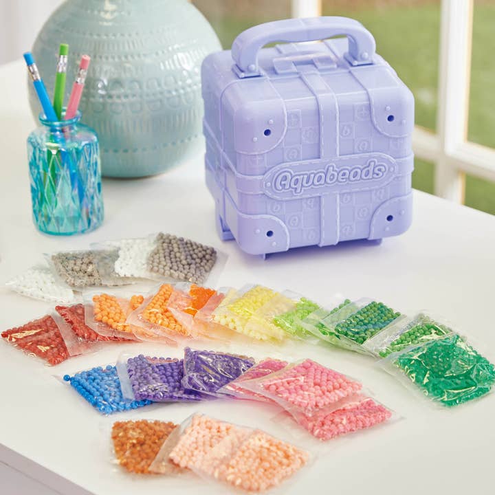 Epoch Everlasting Play - Wholesale Art Set - Kids & Baby - Aquabeads Mega Bead Trunk, Arts & Crafts Bead Refill Kit1