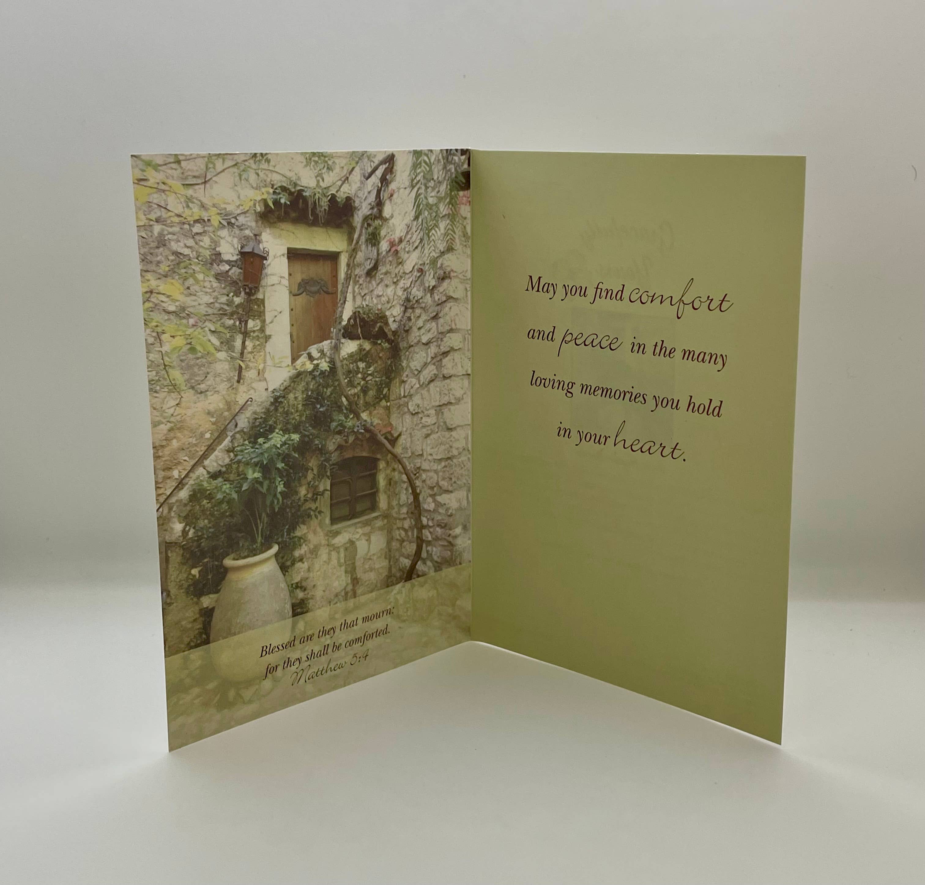 Gracefully Yours - Vendita all'ingrosso Biglietti di condoglianze - Biglietti di condoglianze «Come Unto Me» (4 motivi, confezione da 12)6