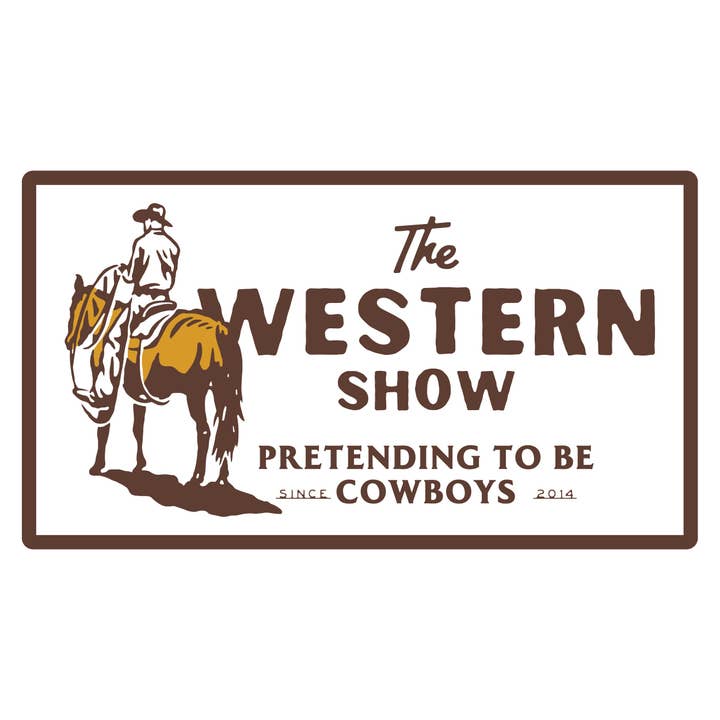 Western Show Sticker for wholesale by Sendero Provisions Company