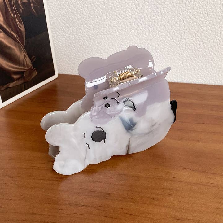 ACCITY - Wholesale Hair Clip - Women's - Cute Twin Koala Acetate Hair Clips Claws_CWAHA60145