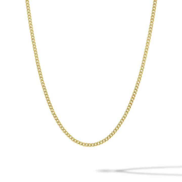 Cuban Chain Necklace 3MM - Gold for wholesale by Vincero