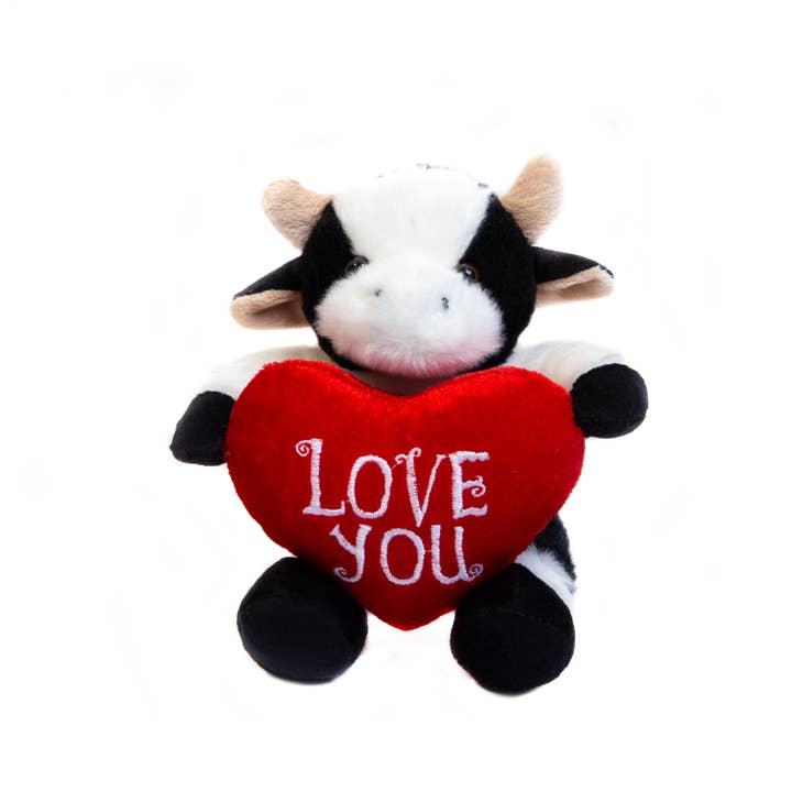 Plushland - Wholesale Stuffed/Plush Toy - Kids & Baby - Valentine plush animal with heart 8"