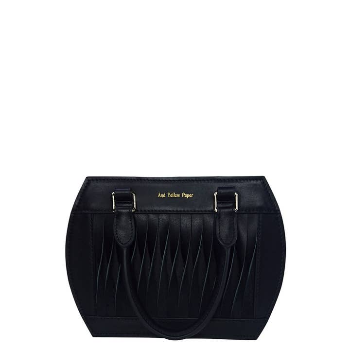 Dora Handbag Black for wholesale by And Yellow Paper