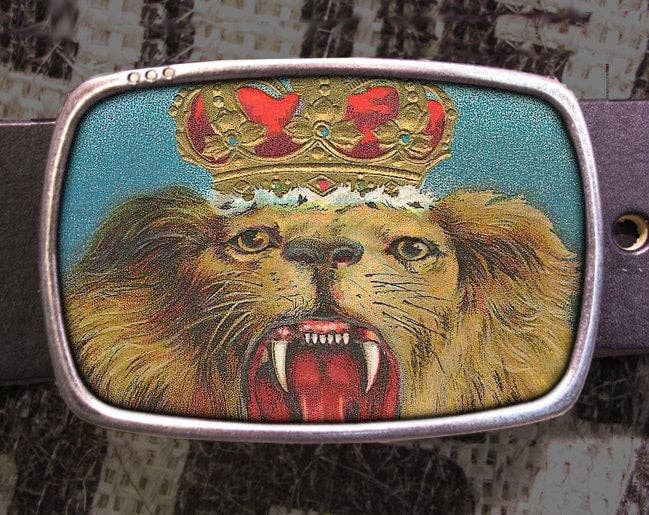 Regan Flegan - Wholesale Belt Buckle - Unisex - Lion King Belt Buckle0