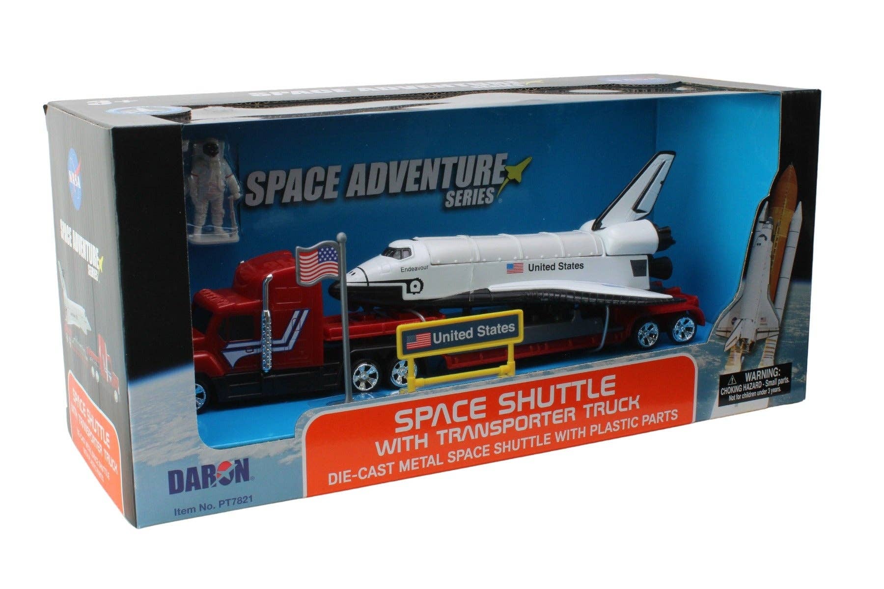 Daron Worldwide Trading - Wholesale Toy Car/Truck - Kids - SPACE ADVENTURE SPACE SHUTTLE TRANSPORTER TRUCK6