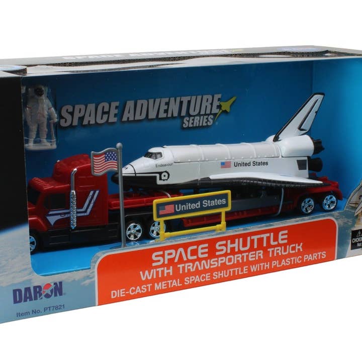 Daron Worldwide Trading - Wholesale Toy Car/Truck - Kids - SPACE ADVENTURE SPACE SHUTTLE TRANSPORTER TRUCK6