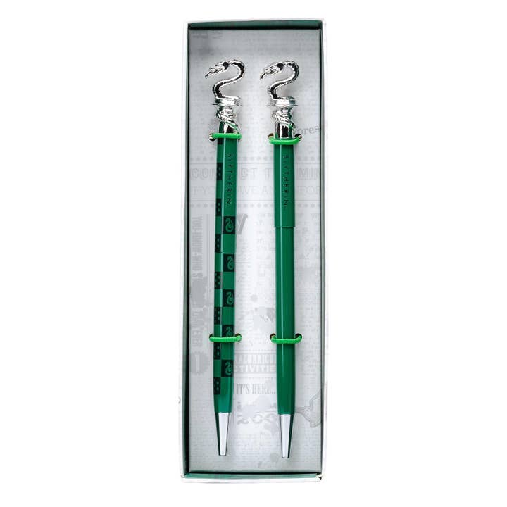 Harry Potter: Slytherin Pen And Pencil Set (Set Of 2) for wholesale by Cardshouse