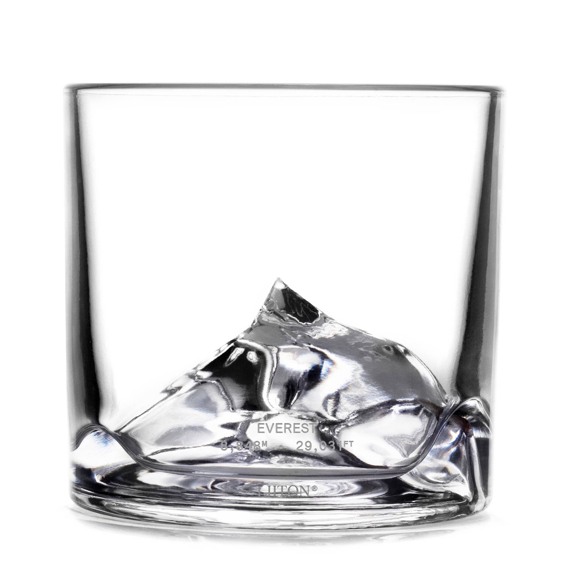 Viva | Espro | Liiton - Wholesale Cocktail/Liquor Glass - Everest - 2-Piece Crystal Bourbon Whiskey Glass Set2
