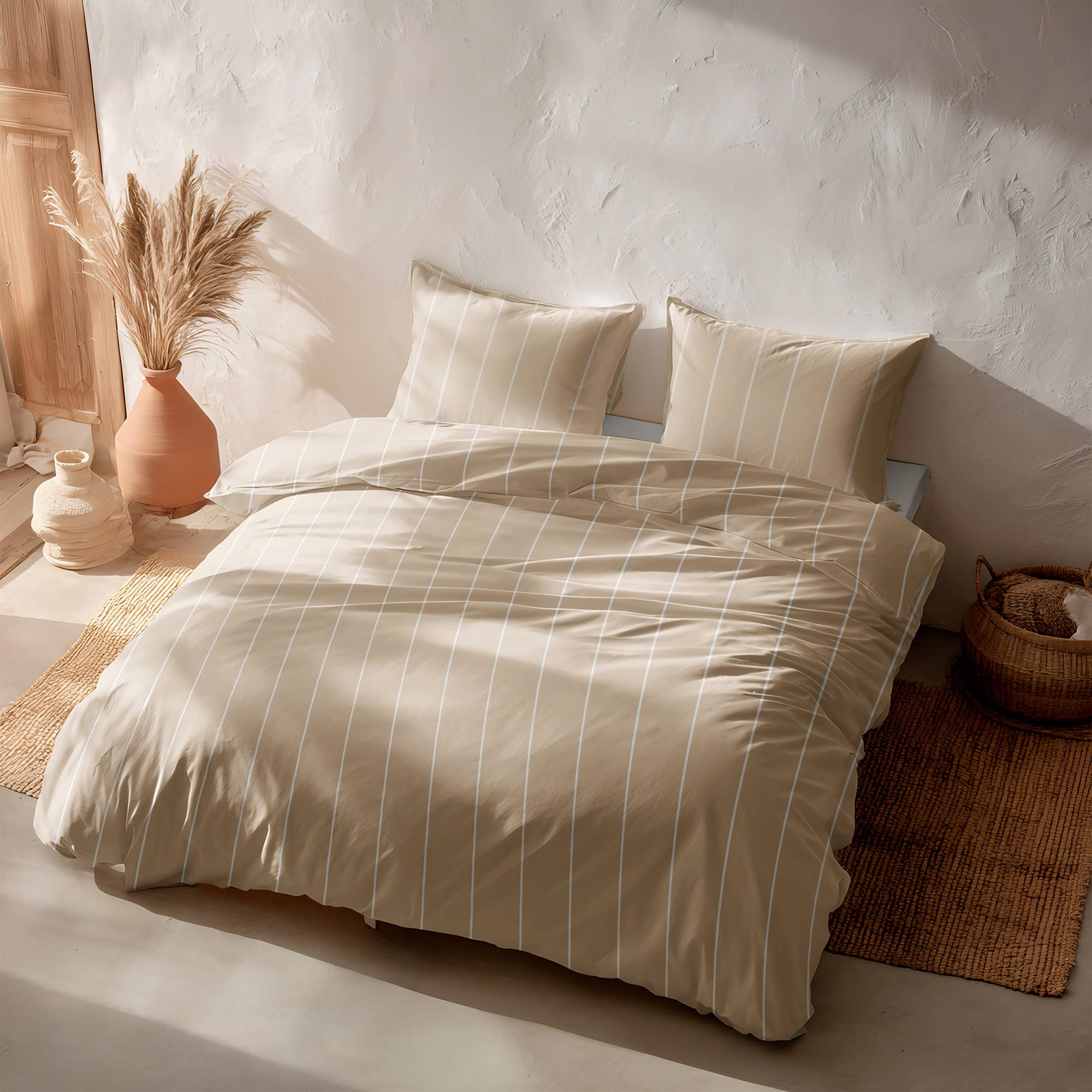 GAMUSI - Wholesale Duvet Cover - NAIRI 2/3-piece soft 100% cotton duvet cover set6