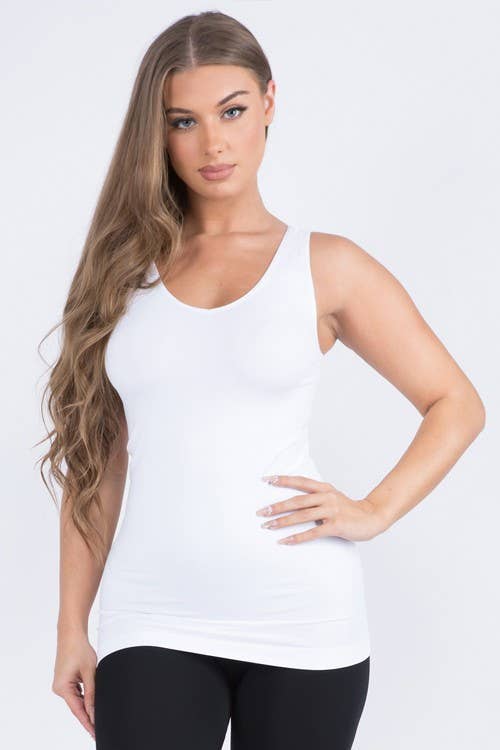 Vanilla Monkey - Wholesale Knit Top - Women's - Seamless U Or V Neck Tank Top2