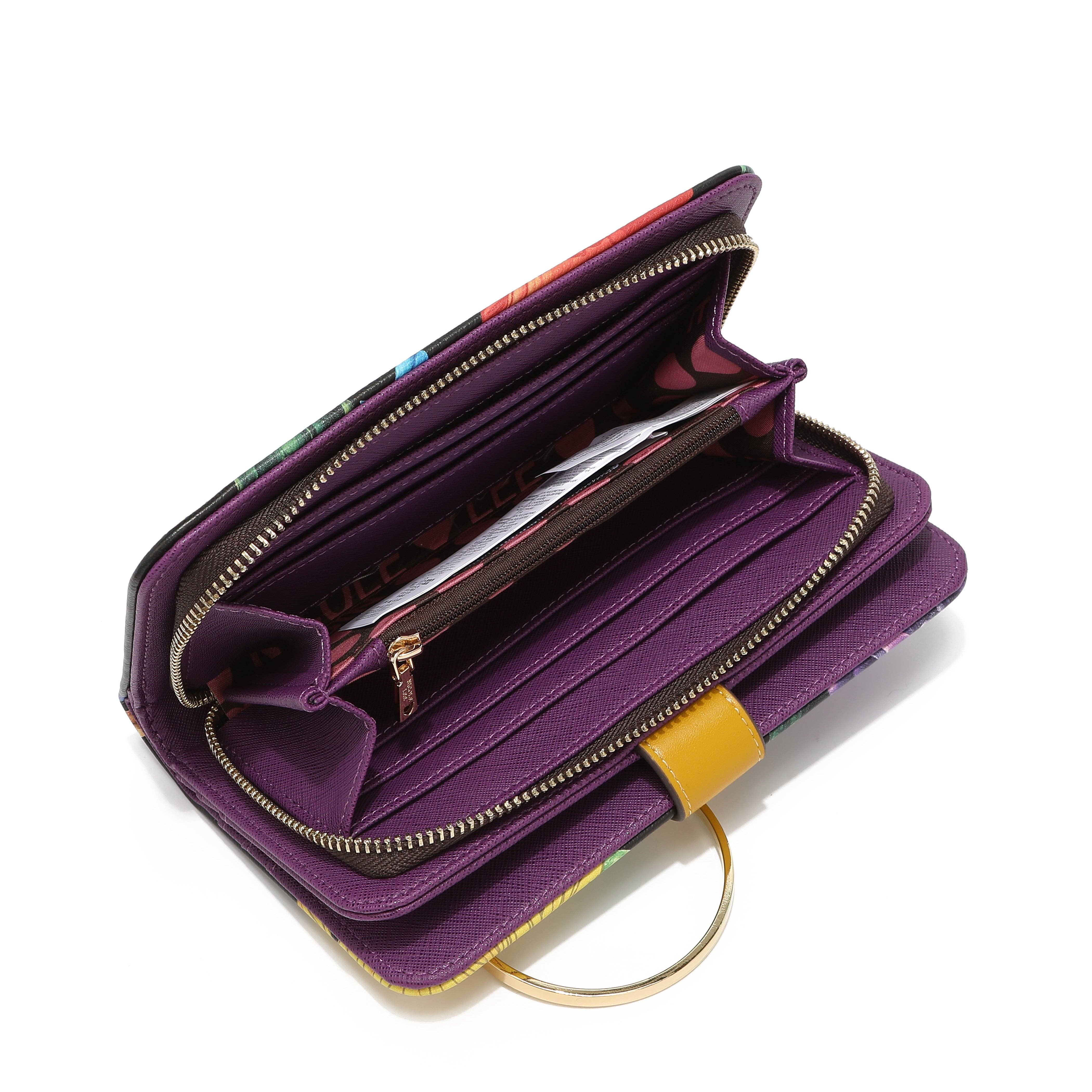 Nicole Lee – Carteira - Mulher por atacado – CARTERA IMPRESA MODA CON CREMALLERA16