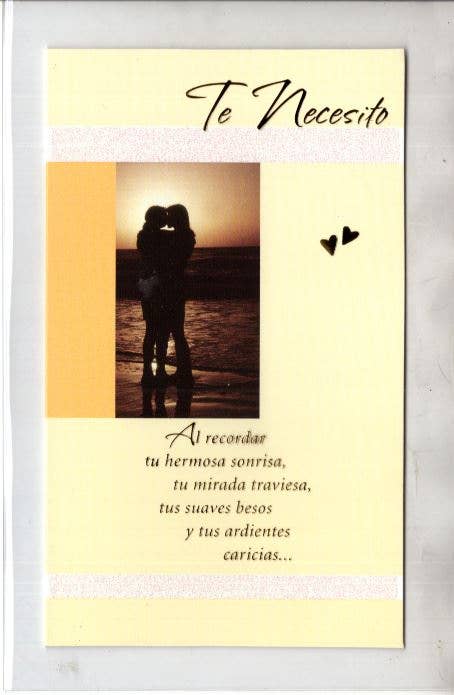 DICKENS INC. - Vente Cartes de déclaration d'amour - Amitié et amour espagnols | AGSP | LG | TRSDA-016X0