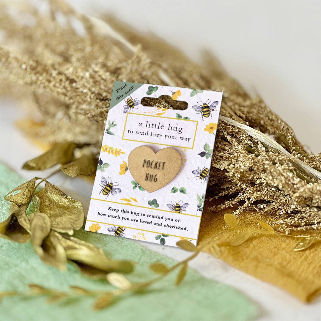 Little Green Gifts – wholesale Keepsake coin/token – Pocket Hugs - Choice Of AYR Designs (TU-8)0