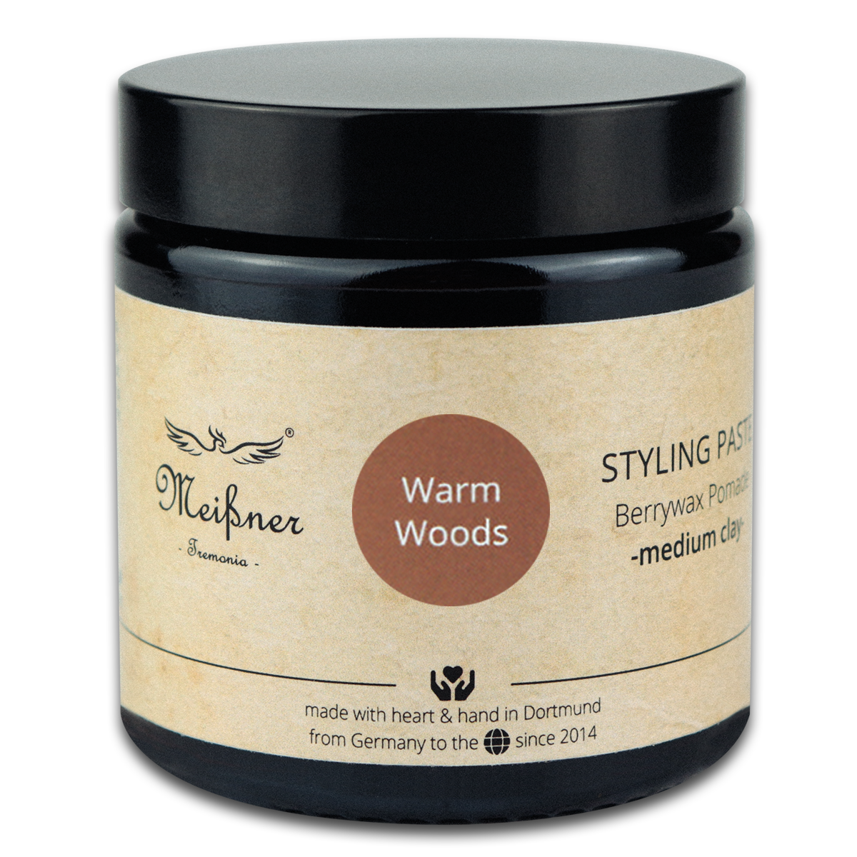 Meißner Tremonia - Wholesale Hair Styling Gel/Mousse - warm woods - styling paste medium clay2