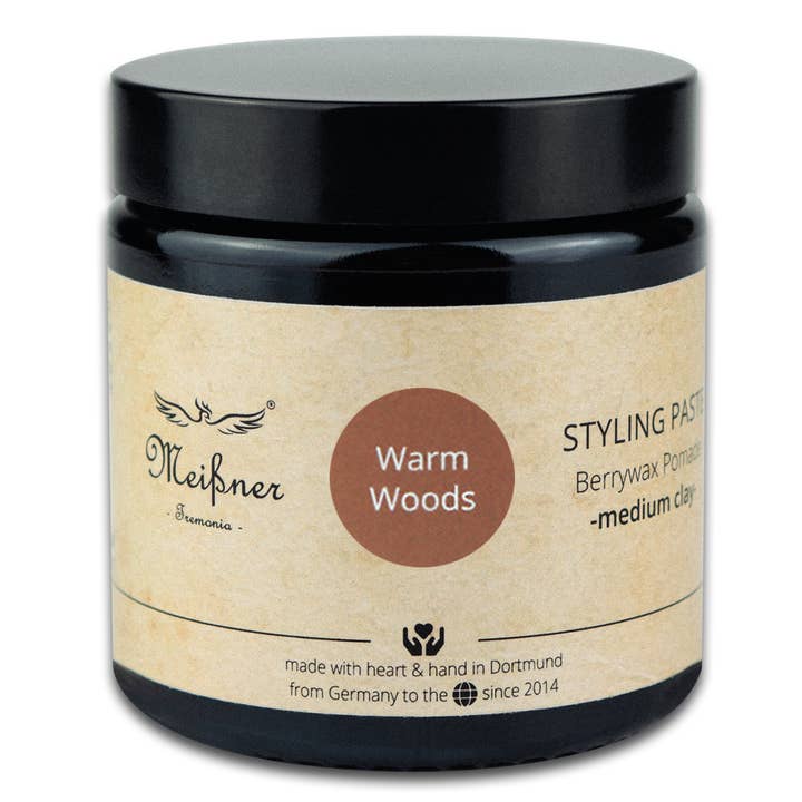 Meißner Tremonia - Wholesale Hair Styling Gel/Mousse - warm woods - styling paste medium clay2