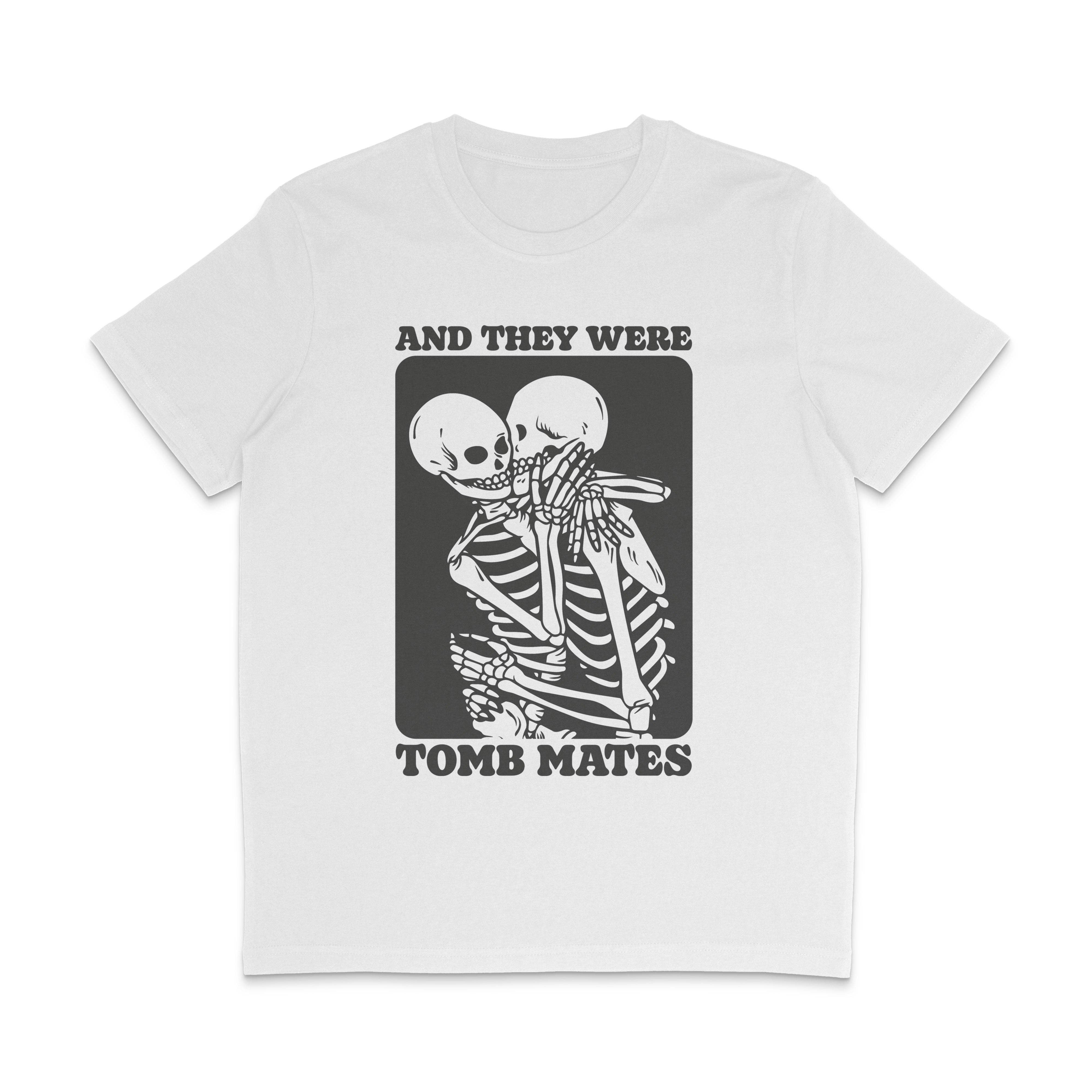 Rainbow & Co – wholesale Screen printed t-shirt – unisex – And They Were Tomb Mates Halloween Pride Shirt0