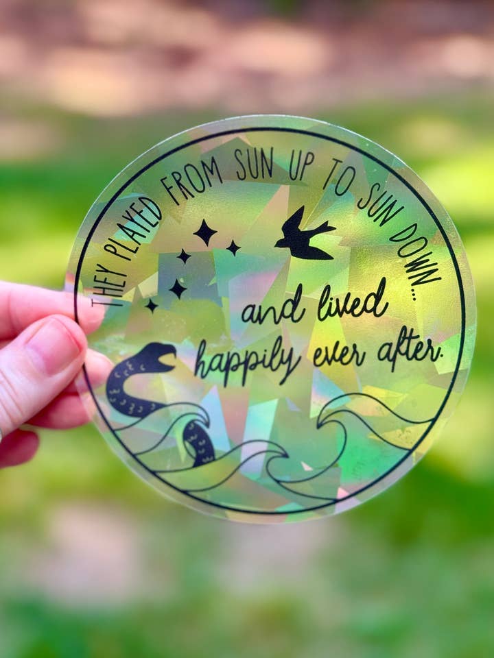 Serpiente y Ruiseñor Siempre Rey Adhesivo Prisma Atrapasol para venta al por mayor de zoo&roo