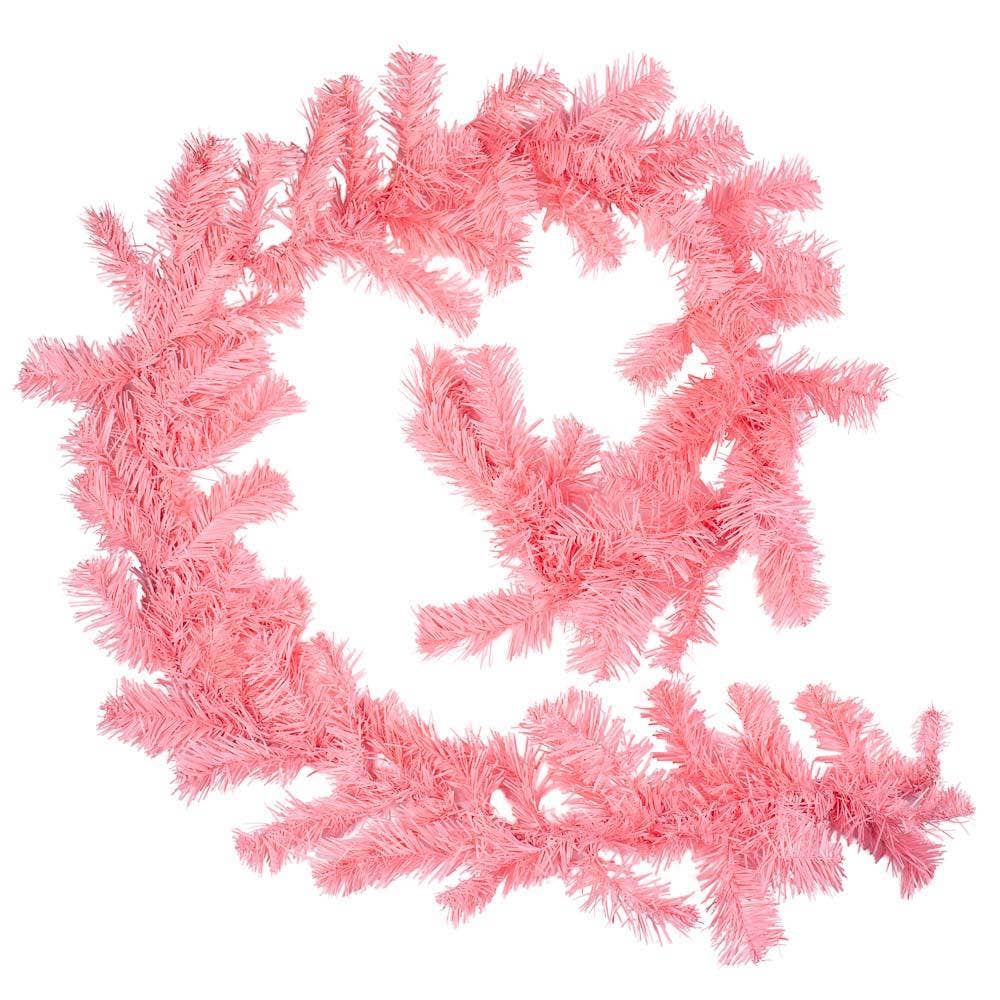 Factory Direct Craft – wholesale Bunting/garland – 6' Pink Pine Garland for Every Celebration 6